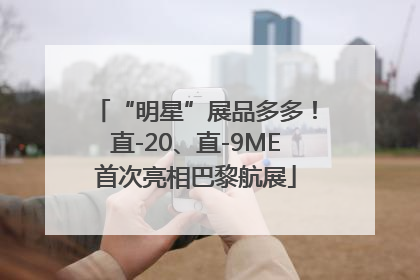 “明星”展品多多！直-20、直-9ME首次亮相巴黎航展