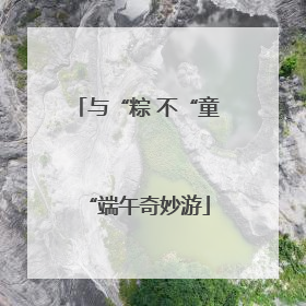 与“粽 不“童“端午奇妙游