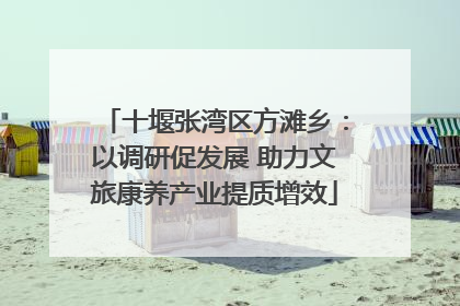 十堰张湾区方滩乡：以调研促发展 助力文旅康养产业提质增效