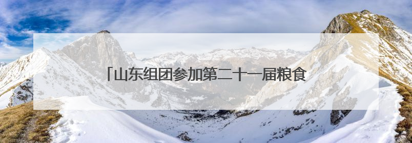 山东组团参加第二十一届粮食产销协作福建洽谈会 “齐鲁粮油”专场推介活动同步举办