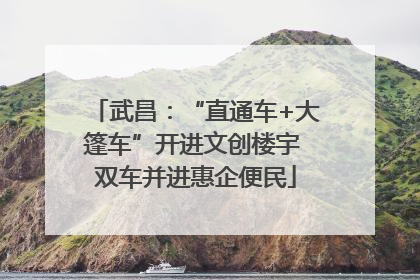 武昌：“直通车+大篷车”开进文创楼宇 双车并进惠企便民