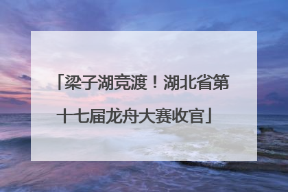 梁子湖竞渡！湖北省第十七届龙舟大赛收官
