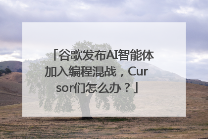谷歌发布AI智能体加入编程混战，Cursor们怎么办？
